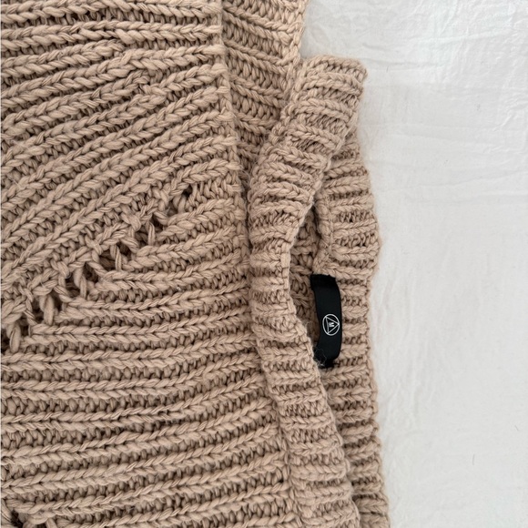 Missguided Taupe|Beige Knit Turtleneck Sweater - Picture 2 of 3